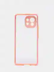 Розовый чехол матовый для Xiaomi Mi 11 5G пластиковый