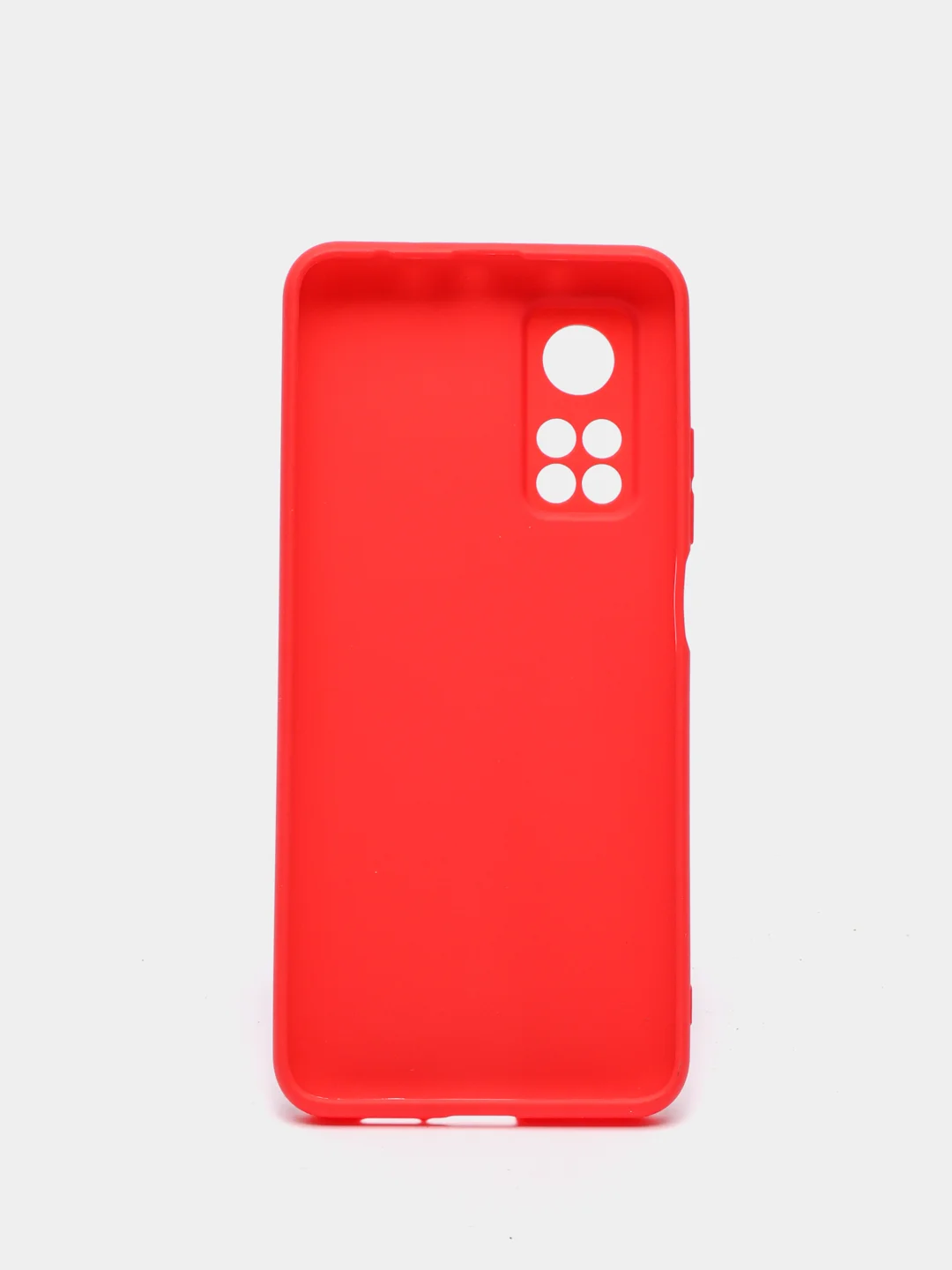 Красный чехол Xiaomi Mi 10T / Mi 10T Pro, Сяоми Ми 10 Т / Ми 10Т Про силиконовый цветной матовый