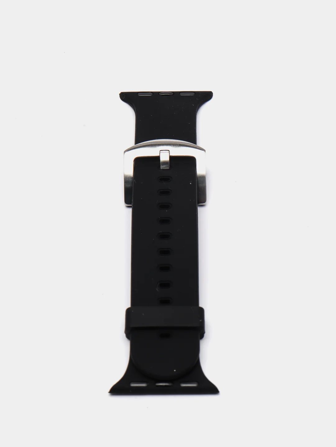 Черный силиконовый ремешок для Apple Watch 7, 38/40 мм, 13 цветов