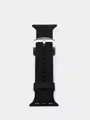 Черный силиконовый ремешок для Apple Watch 7, 38/40 мм, 13 цветов