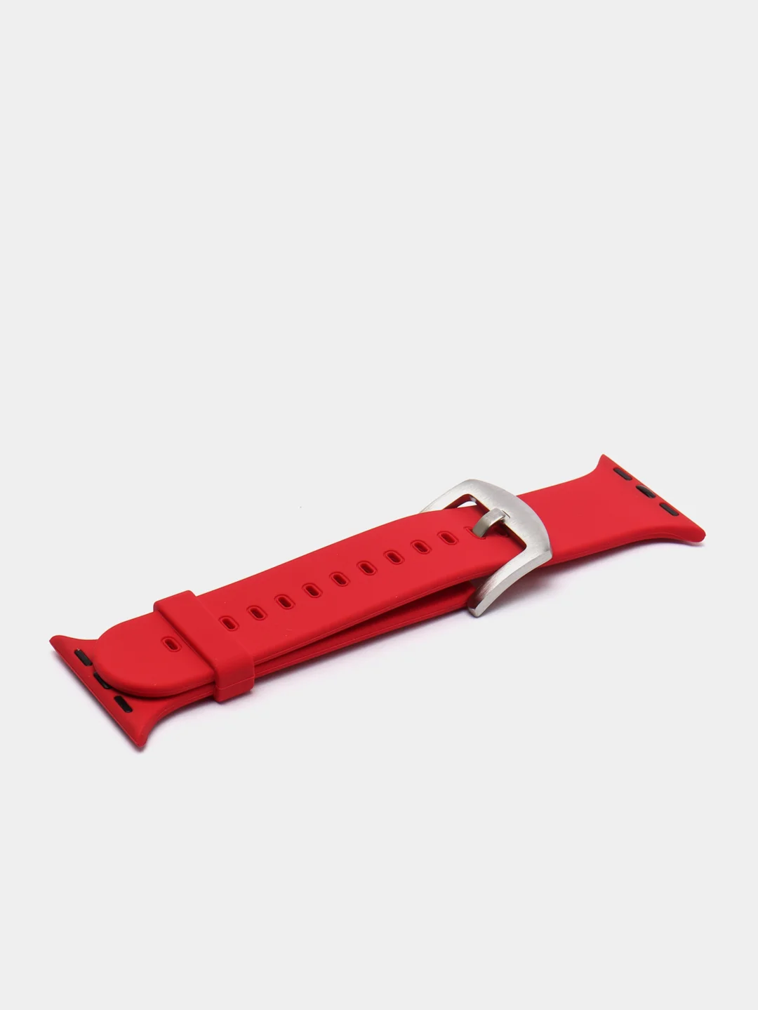Красный силиконовый ремешок для Apple Watch 7, 38/40 мм, 13 цветов