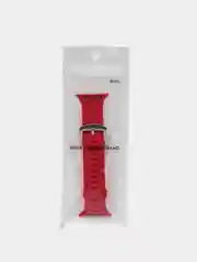 Красный силиконовый ремешок для Apple Watch 7, 38/40 мм, 13 цветов