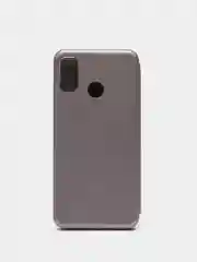 Серый чехол книжка Huawei Honor 9X Lite, Хуавей Хонор 9Х Лайт