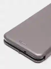 Серый чехол книжка Huawei Honor 9X Lite, Хуавей Хонор 9Х Лайт