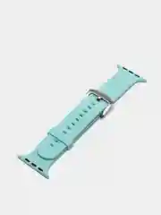 Бирюзовый силиконовый ремешок для Apple Watch 7, 38/40 мм, 13 цветов