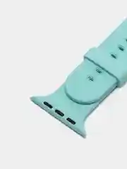 Бирюзовый силиконовый ремешок для Apple Watch 7, 38/40 мм, 13 цветов