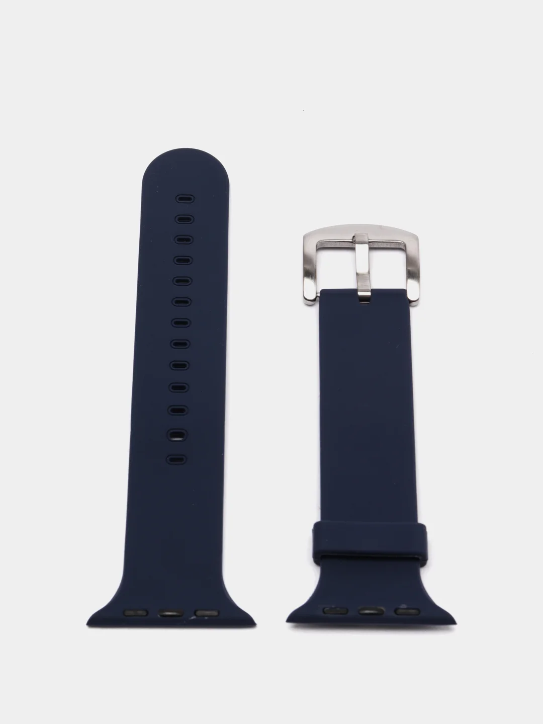 Темно-синий силиконовый ремешок для Apple Watch 7, 38/40 мм, 13 цветов