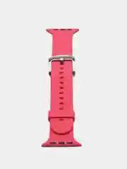 Тёмно-розовый силиконовый ремешок для Apple Watch 7, 38/40 мм, 13 цветов