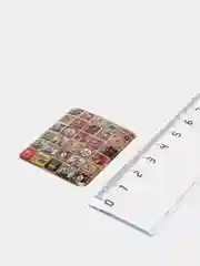 Зеленый 3d стикеры на телефон "design"