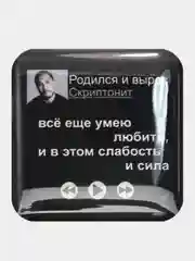 Лайм 3d наклейки стикеры на телефон "Скриптонит"