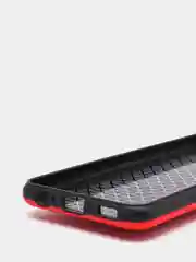 Красный чехол Samsung Galaxy A22 4G / M22 / M32, с металлическим кольцом-подставкой
