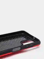 Красный чехол Samsung Galaxy A22 4G / M22 / M32, с металлическим кольцом-подставкой