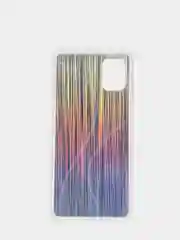 Индиго чехол Samsung Galaxy M51, Самсунг Галакси М51 силиконовый с мраморным рисунком