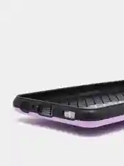 Лавандовый чехол Samsung Galaxy A22 4G / M22 / M32, с металлическим кольцом-подставкой