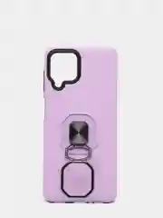 Лавандовый чехол Samsung Galaxy A22 4G / M22 / M32, с металлическим кольцом-подставкой