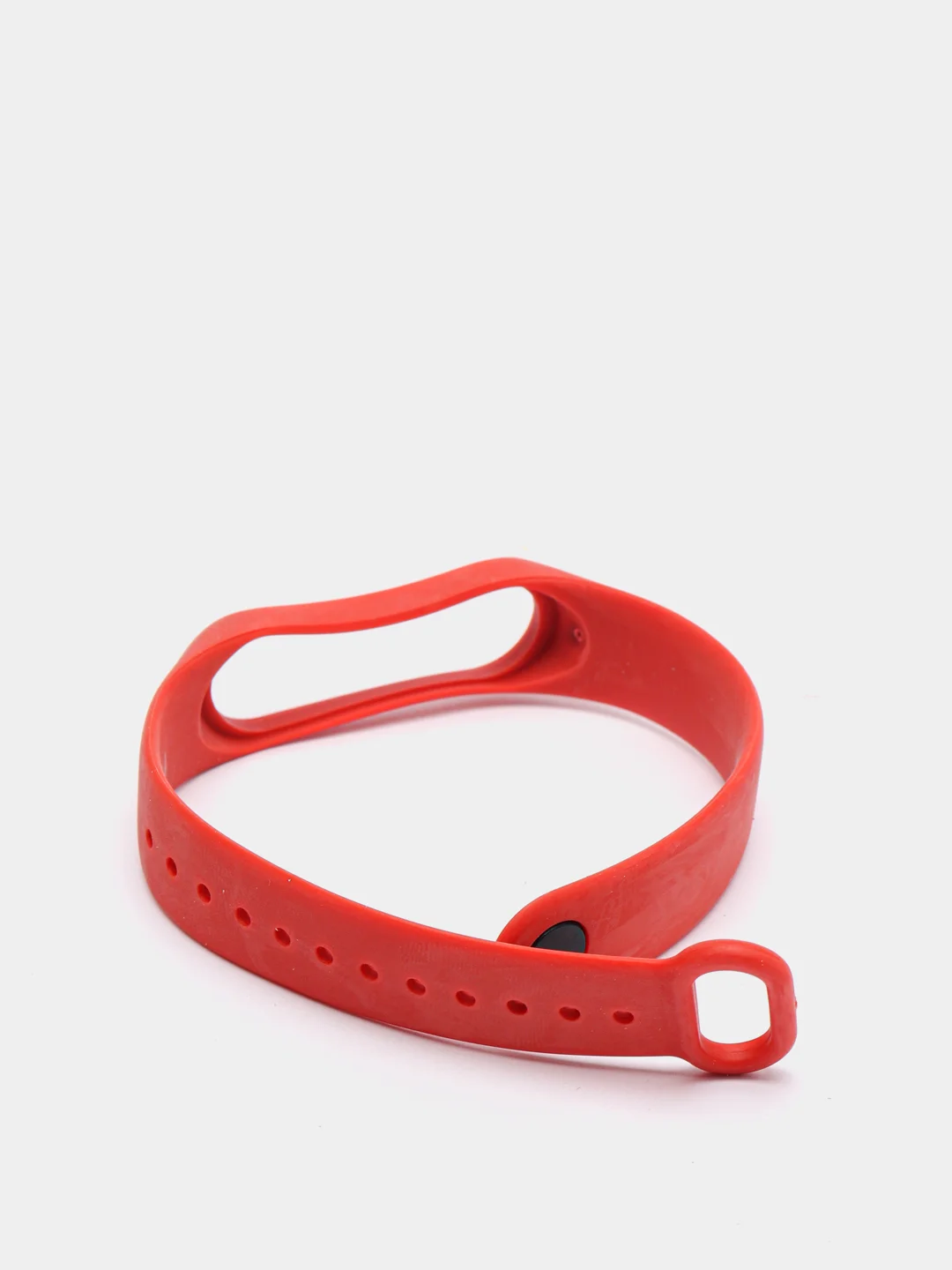 Красный ремешок Xiaomi Mi Band 3/4 для фитнес браслета (Ми Бэнд 3, Ми Бэнд 4) силиконовый