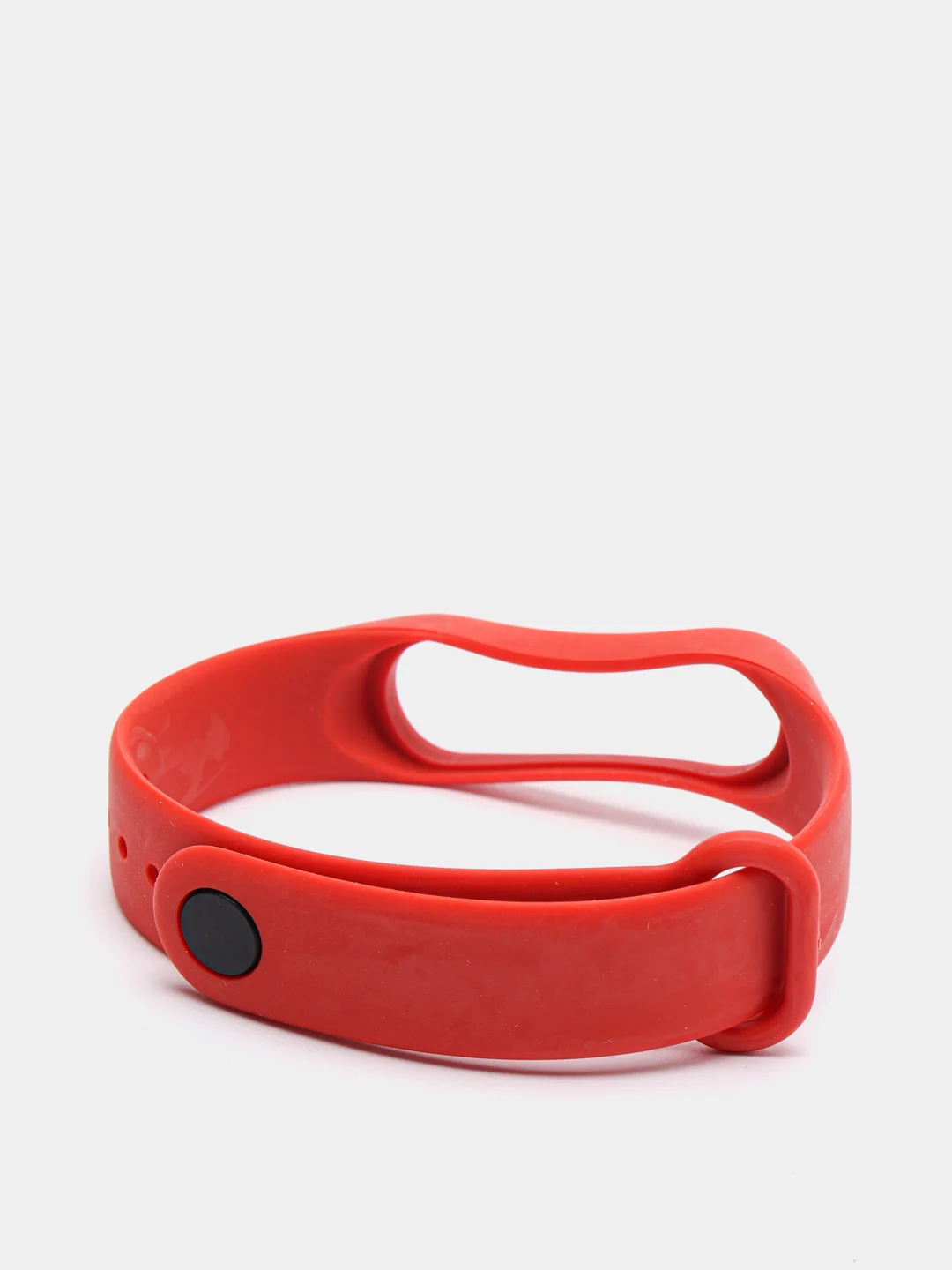 Красный ремешок Xiaomi Mi Band 3/4 для фитнес браслета (Ми Бэнд 3, Ми Бэнд 4) силиконовый