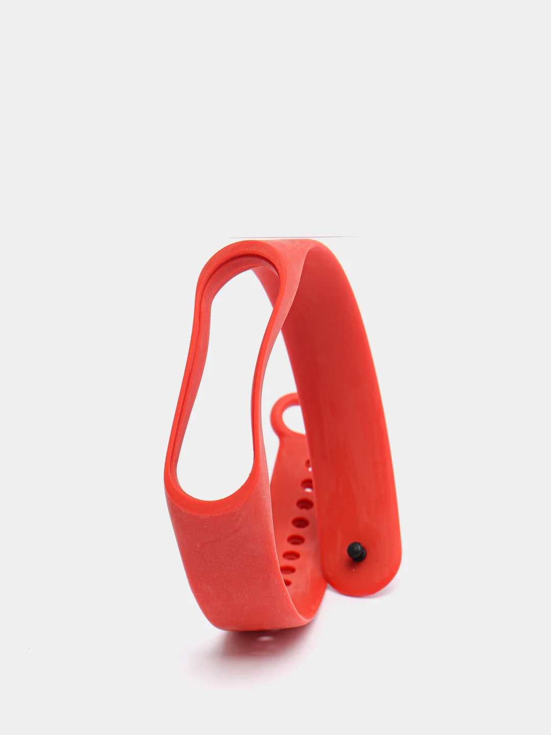 Красный ремешок Xiaomi Mi Band 3/4 для фитнес браслета (Ми Бэнд 3, Ми Бэнд 4) силиконовый