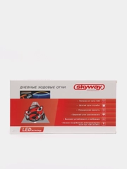 Ходовые огни  SKYWAY 12V 330 SMD (850*10*10мм) 2шт с поворотом S08501032