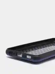 Темно-синий чехол Samsung Galaxy A22 4G / M22 / M32, с металлическим кольцом-подставкой