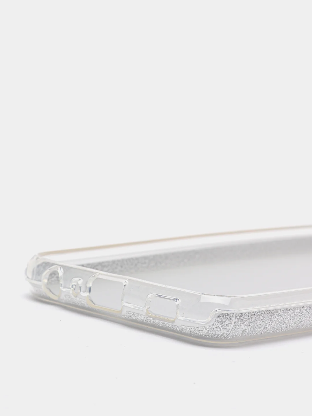 Серебряный чехол Samsung Galaxy A32 4G, Самсунг Галакси А32  блестящий сияющий