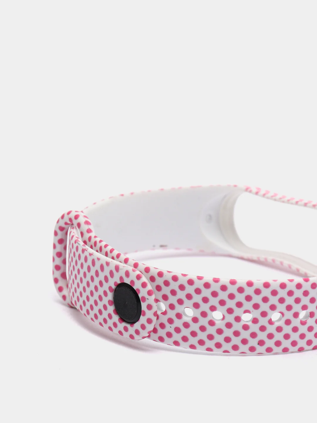Розовый силиконовый ремешок для Xiaomi mi band 3, 4