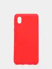 Красный чехол Samsung Galaxy A01 Core, Самсунг Галакси А01 Кор, силиконовый