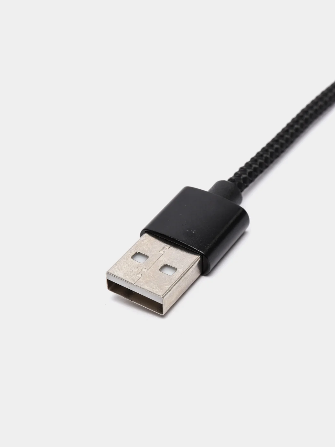 Угольный магнитный кабель для зарядки Micro USB, Type C, Lightning