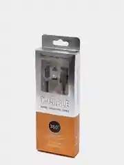 Угольный магнитный кабель для зарядки Micro USB, Type C, Lightning