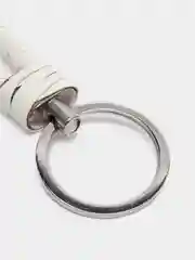 Аметистовый плетеный брелок для ключей