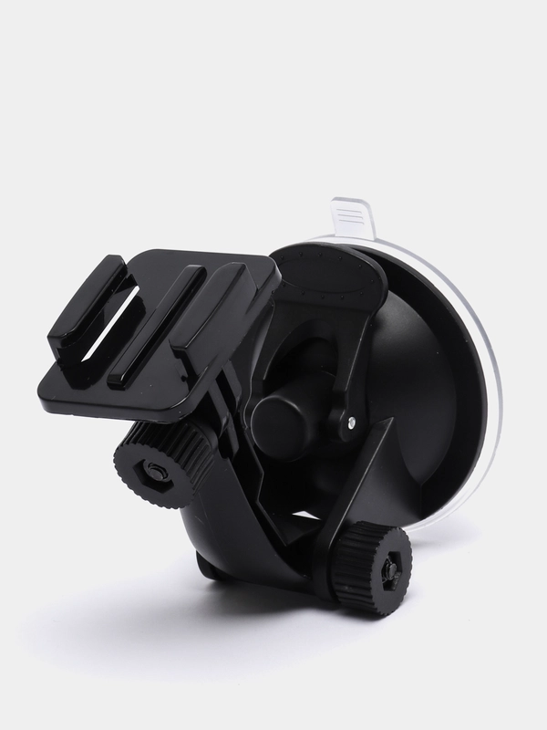 Крепление держатель на присоске с монтажной площадкой для экшн-камер GoPro, Sjcam, Eken