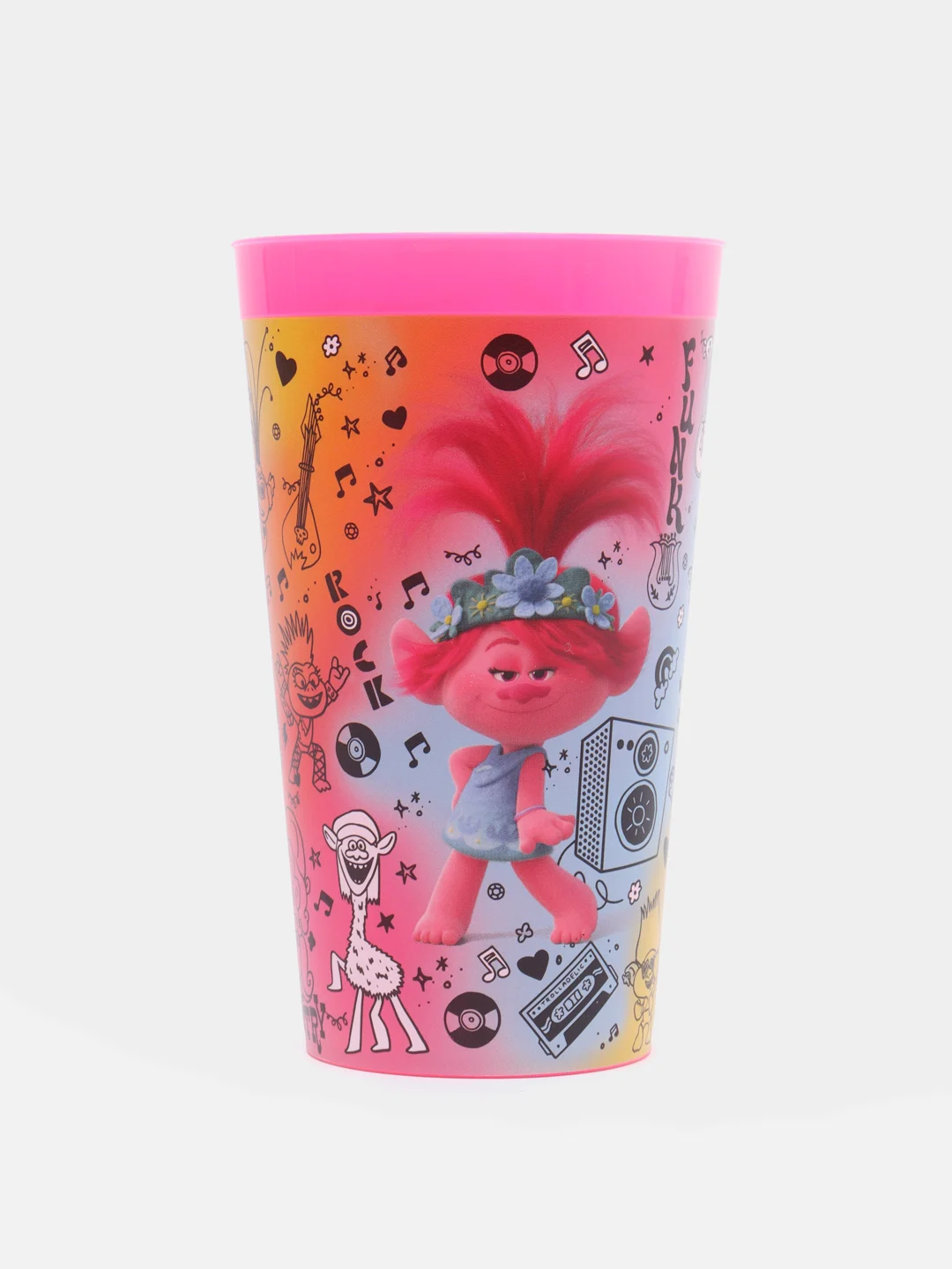 Фуксия стакан "Trolls" 0,4 л