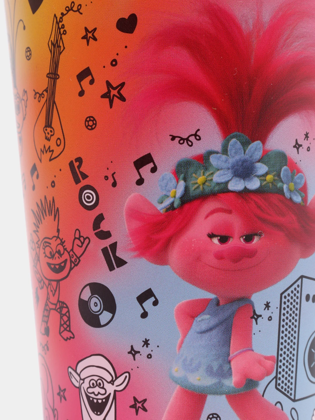 Фуксия стакан "Trolls" 0,4 л