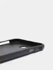 Черный силиконовый усиленный текстурный чехол для Samsung J7 17