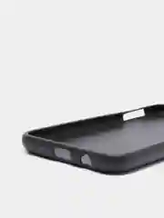 Черный силиконовый усиленный текстурный чехол для Samsung J7 17