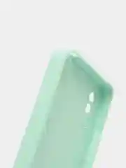 Мятный чехол для Xiaomi Redmi 9A с защитой камеры и бархатом внутри