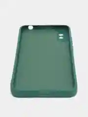 Розовый чехол для Xiaomi Redmi 9A с защитой камеры и бархатом внутри