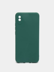 Чехол для Xiaomi Redmi 9A с защитой камеры и бархатом внутри
