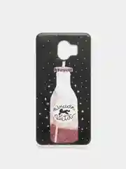 Угольный чехол переливашка SAMSUNG J4 2018