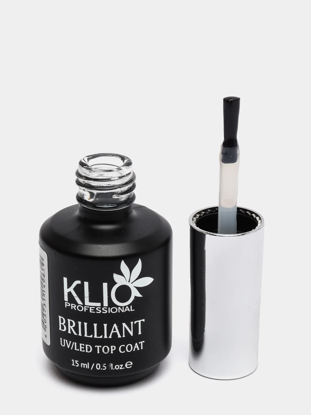 Белый топ для ногтей, топ для гель-лака,гель лак для маникюра Klio Professional