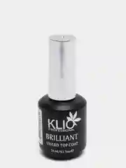 Белый топ для ногтей, топ для гель-лака,гель лак для маникюра Klio Professional