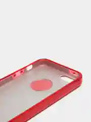 Красный чехол для iPhone 5, 5s, se, 6, 6s, 7, 8 Plus, SE 2020, XR, X, XS