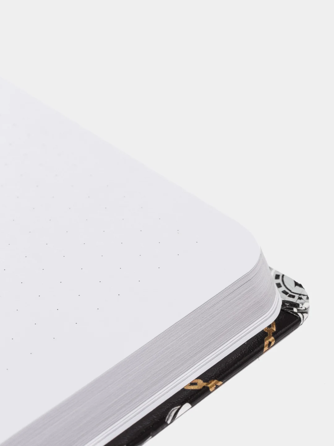 Бежевый блокнот в точку Tochkabook For men "Bullet Journal", А5