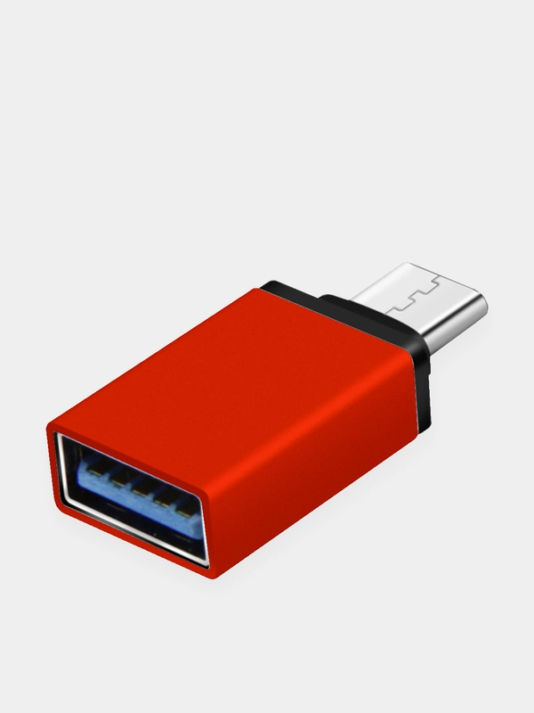 Адаптер переходник usb type c на usb otg