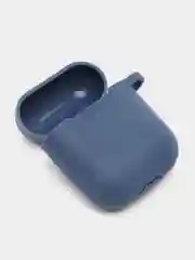 Темно-синий силиконовый чехол для AirPods 1 и AirPods 2