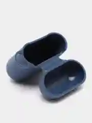 Темно-синий силиконовый чехол для AirPods 1 и AirPods 2