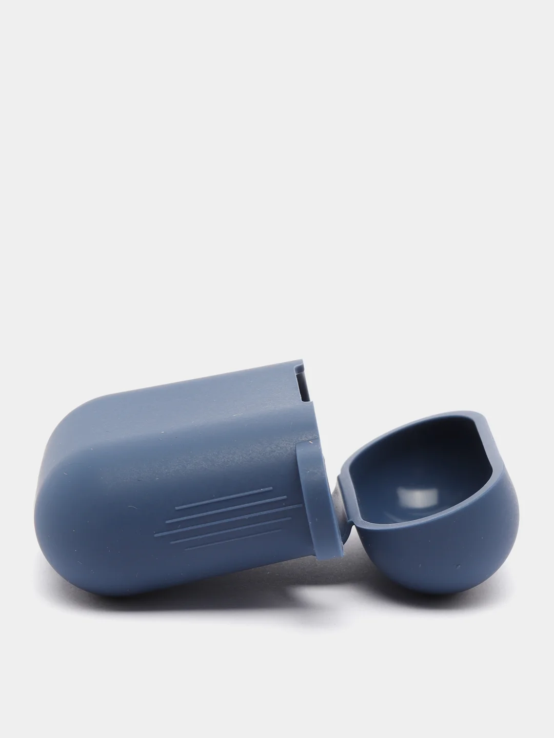 Темно-синий силиконовый чехол для AirPods 1 и AirPods 2