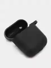 Черный силиконовый чехол для AirPods 1 и AirPods 2