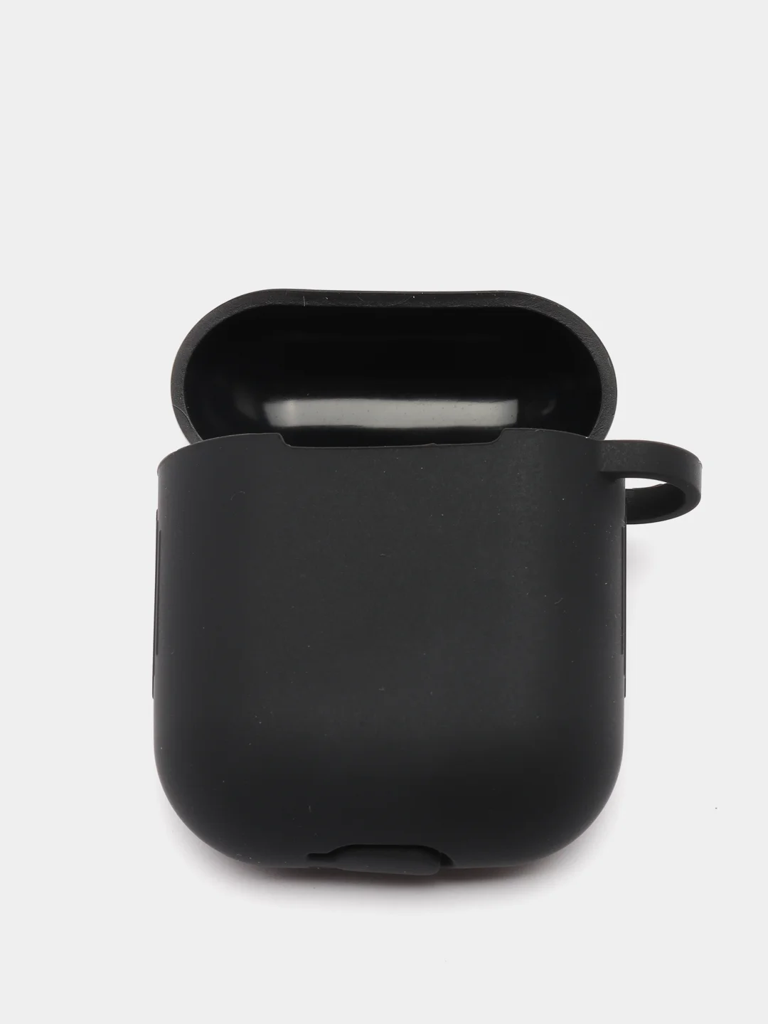 Черный силиконовый чехол для AirPods 1 и AirPods 2