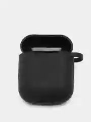 Черный силиконовый чехол для AirPods 1 и AirPods 2